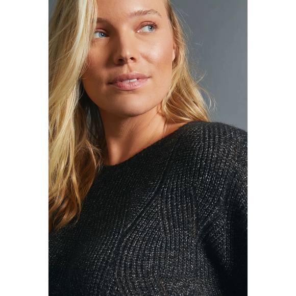 Anthropologie Keely Cable-Knit Sweater NWT SZ 1X - Picture 2 of 14